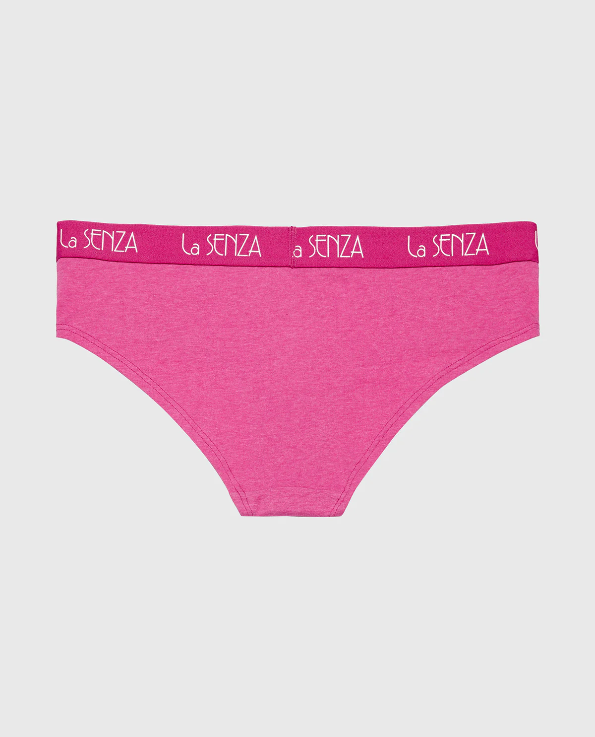 Art Deco Logo Hipster Panty in Fuchsia Red Heather - Image 5