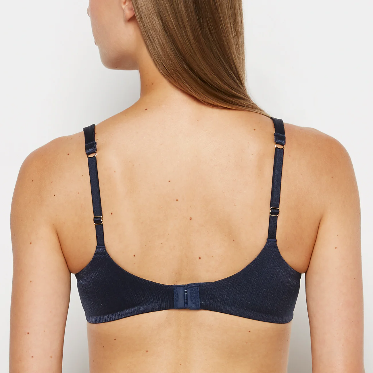 Balconette Bra in Dark Navy - Image 3