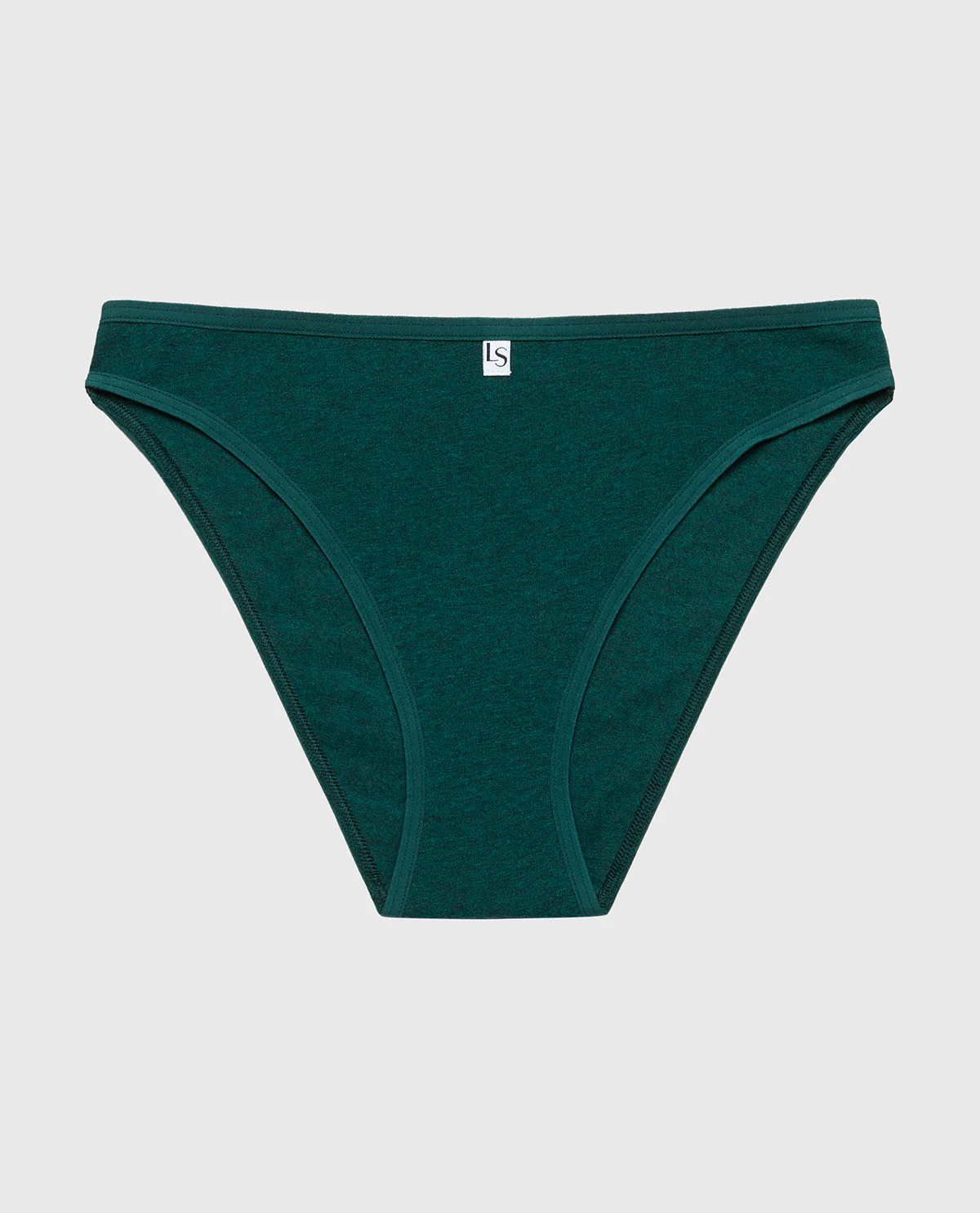 Bikini Panty in Emerald Green Heather - Image 5