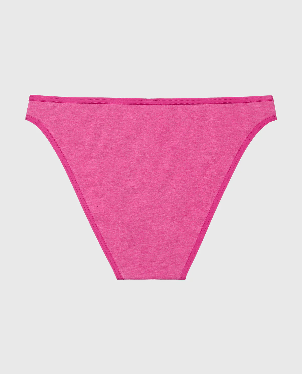 Bikini Panty in Fuchsia Red Heather - Image 5
