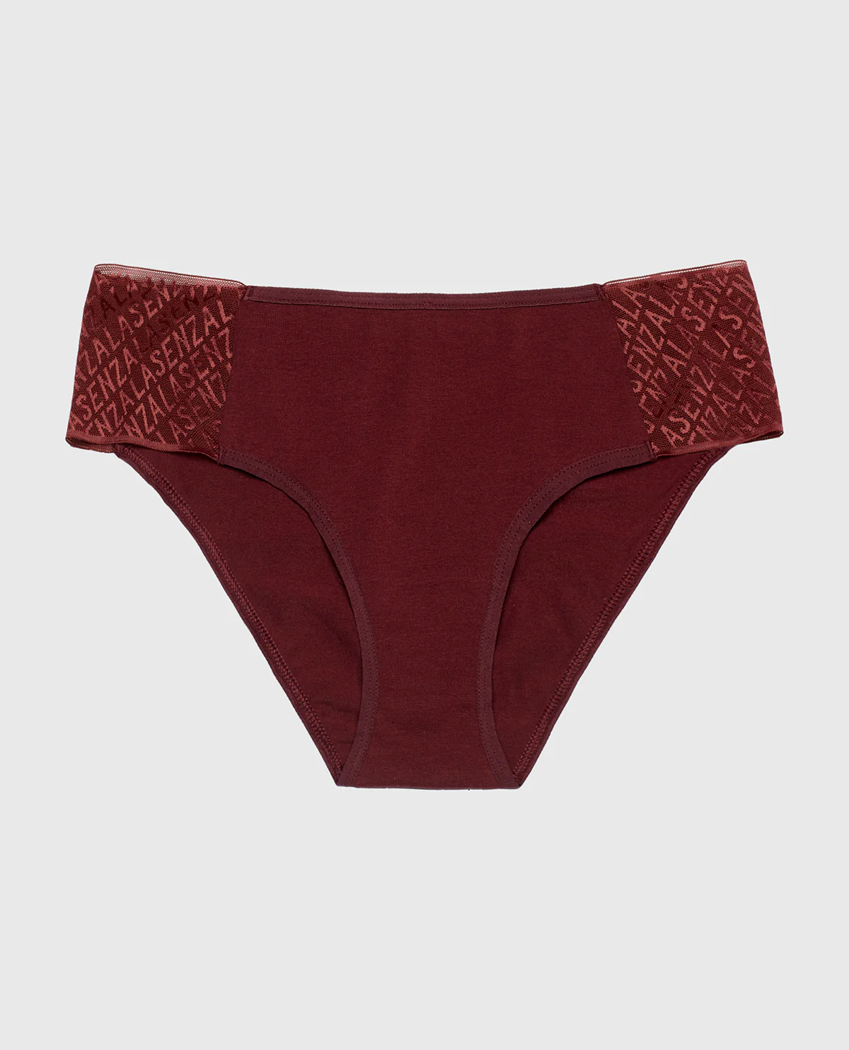 Bikini Panty with Logo in Russian Ruby - Image 4