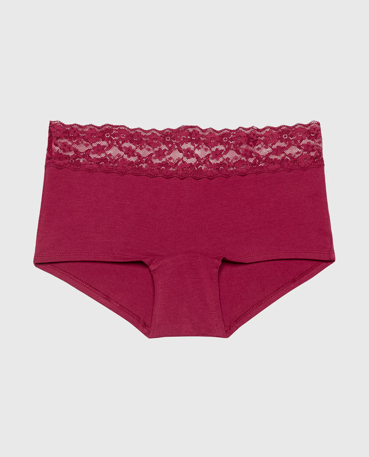 Boyshort Panty in Beaujolais - Image 4
