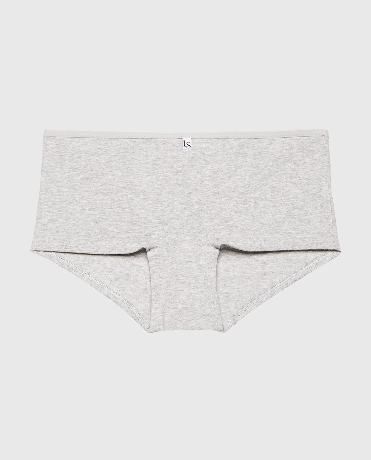 Boyshort Panty in Cool Gray Heather - Image 5