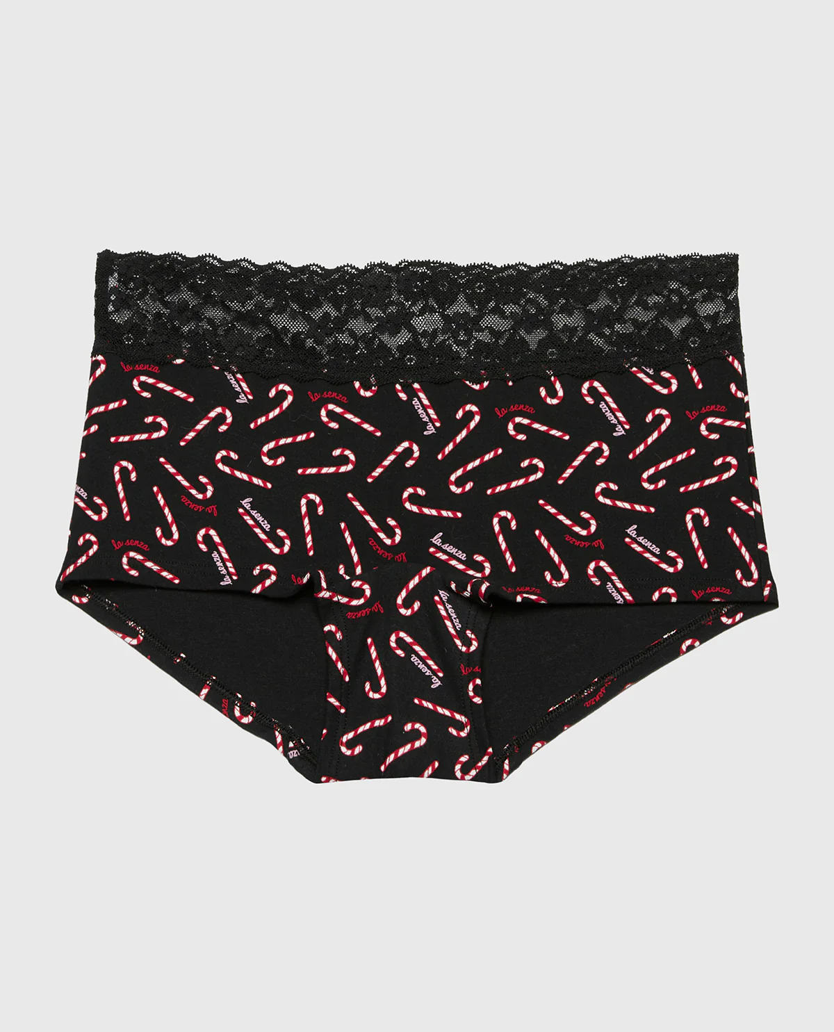 Boyshort Panty in Cute Candy Canes - Image 4