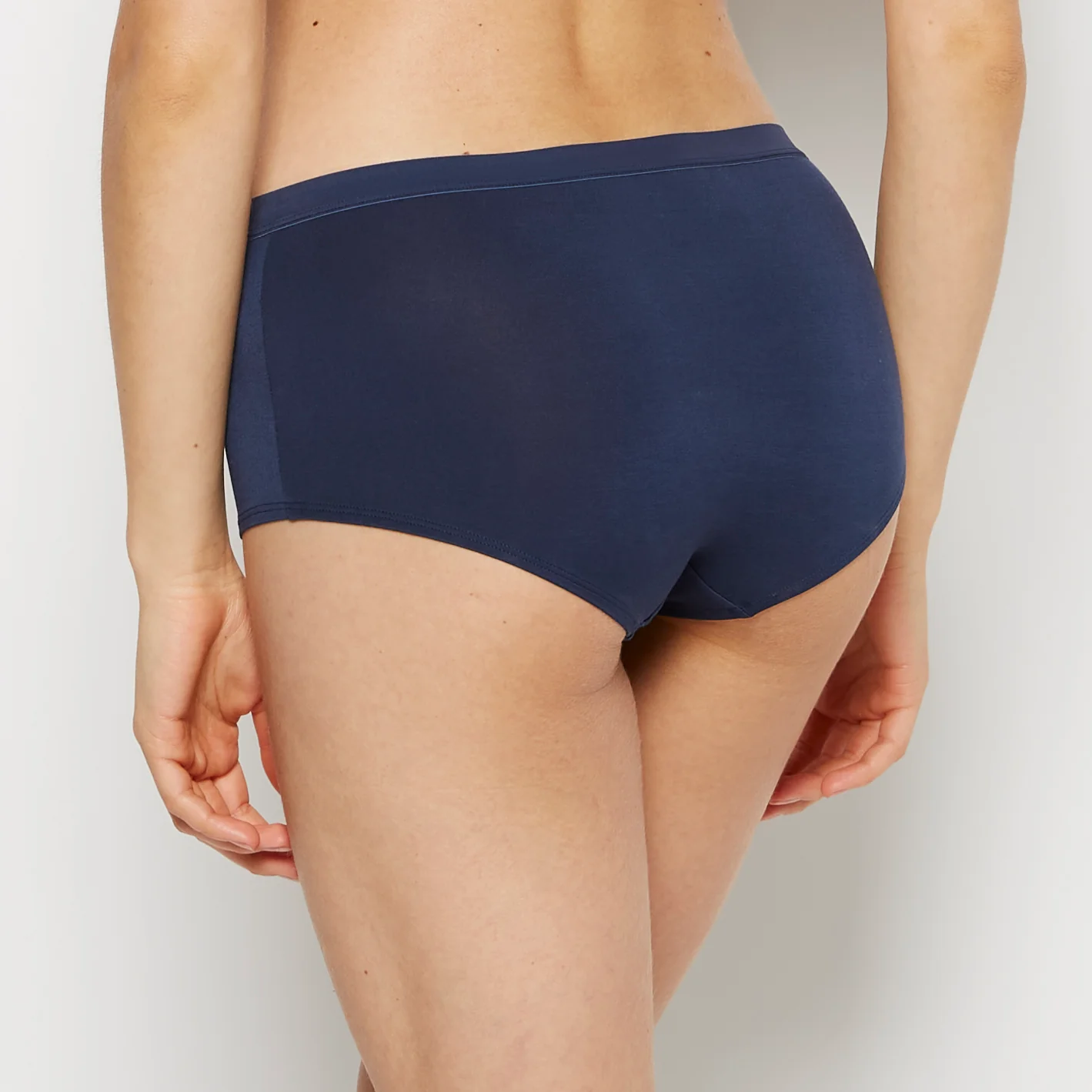 Boyshort Panty in Dark Navy - Image 3