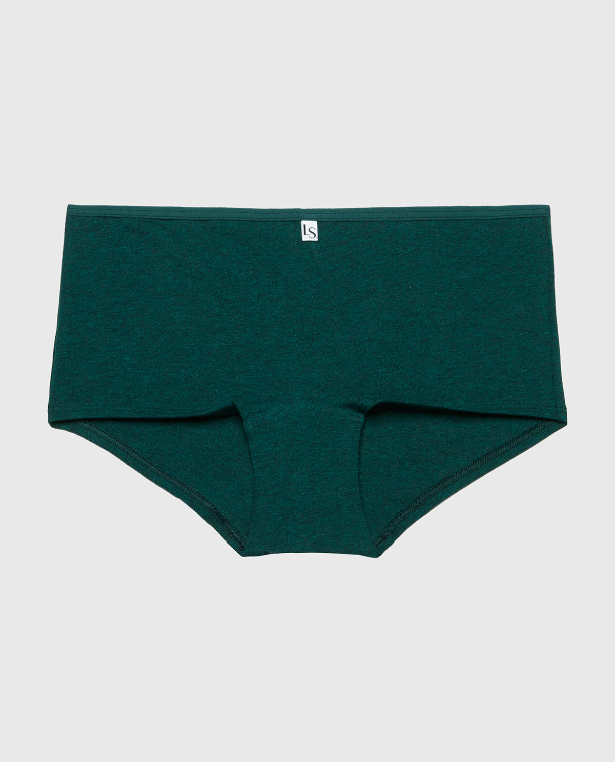 Boyshort Panty in Emerald Green Heather - Image 5