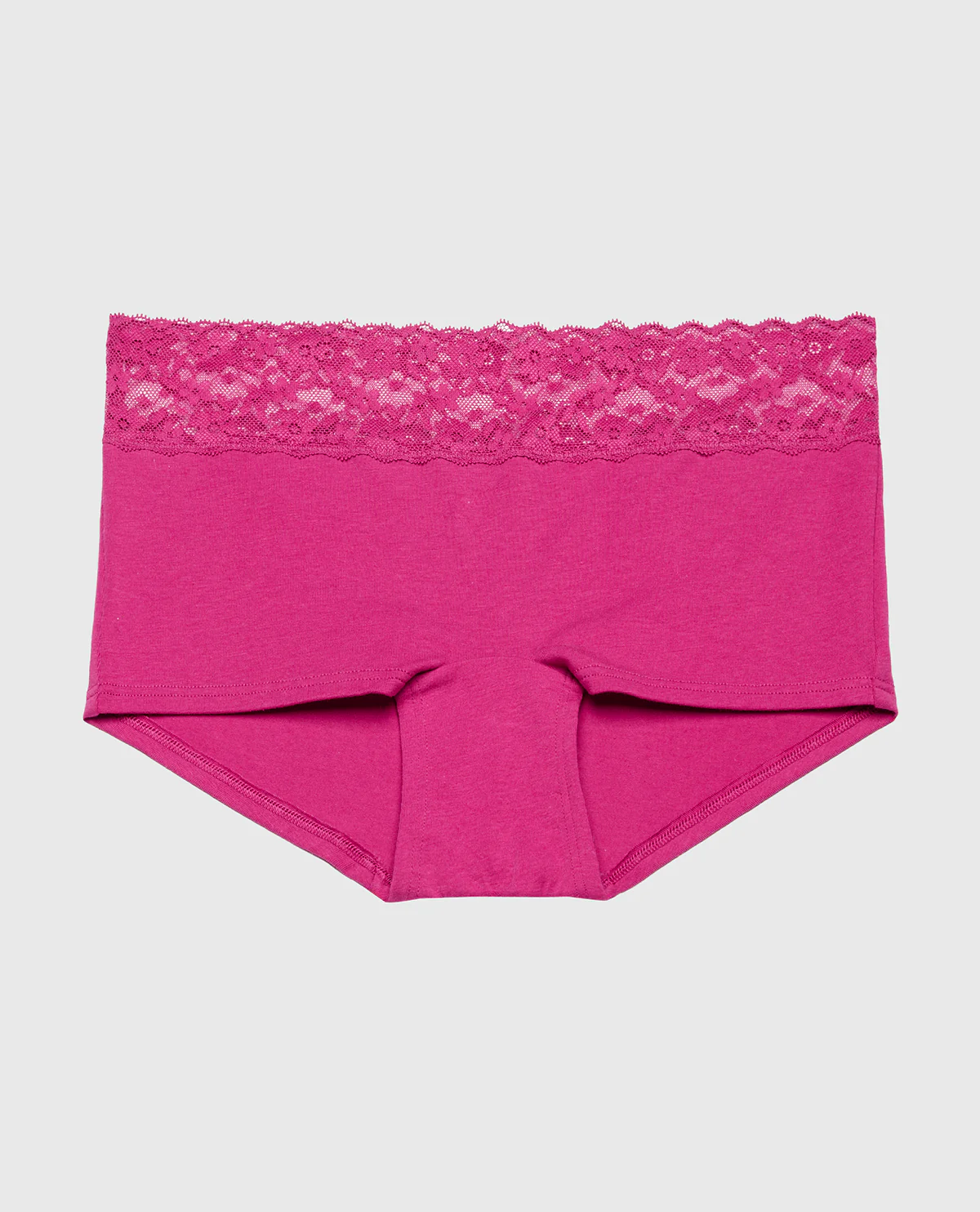 Boyshort Panty in Fuchsia Red - Image 4