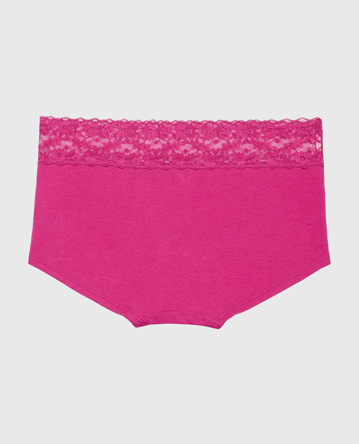 Boyshort Panty in Fuchsia Red - Image 5