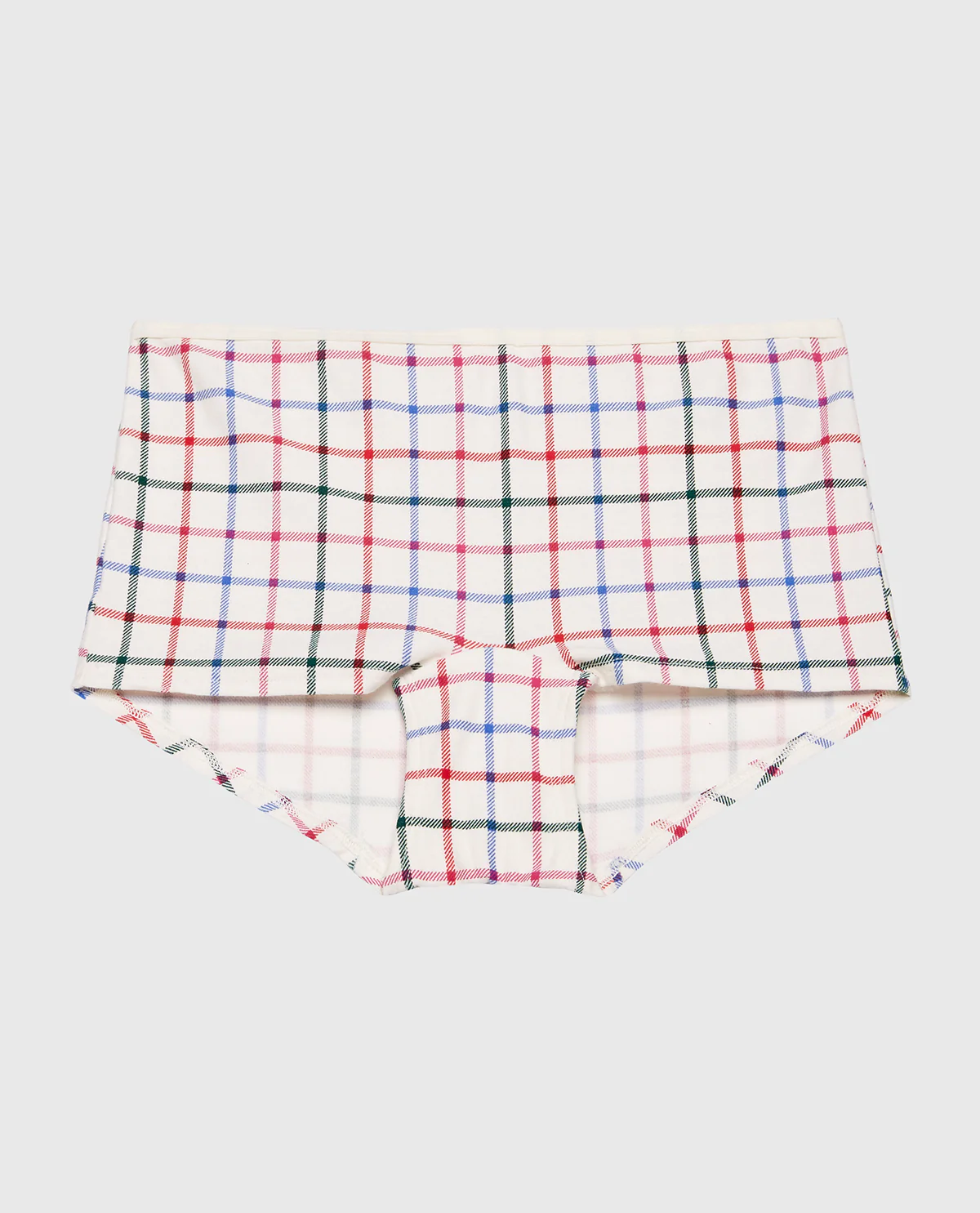 Boyshort Panty in Jingle Plaid - Image 4