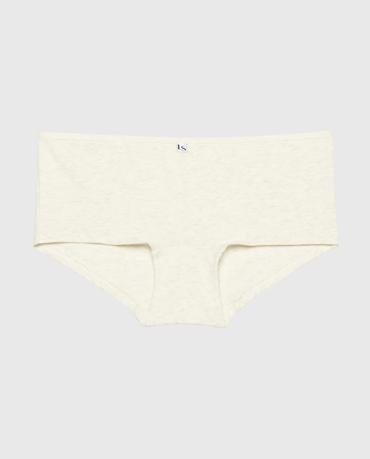 Boyshort Panty in Oatmeal Heather - Image 4