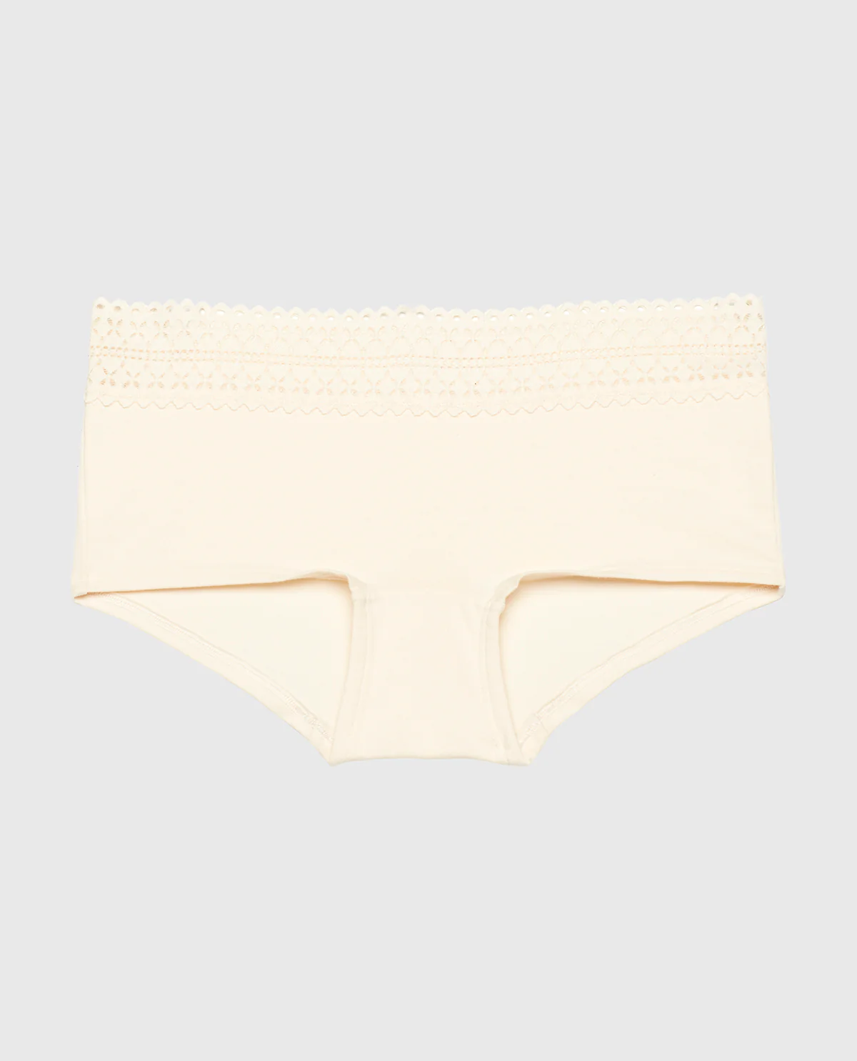 Boyshort Panty in Pearled Ivory - Image 4