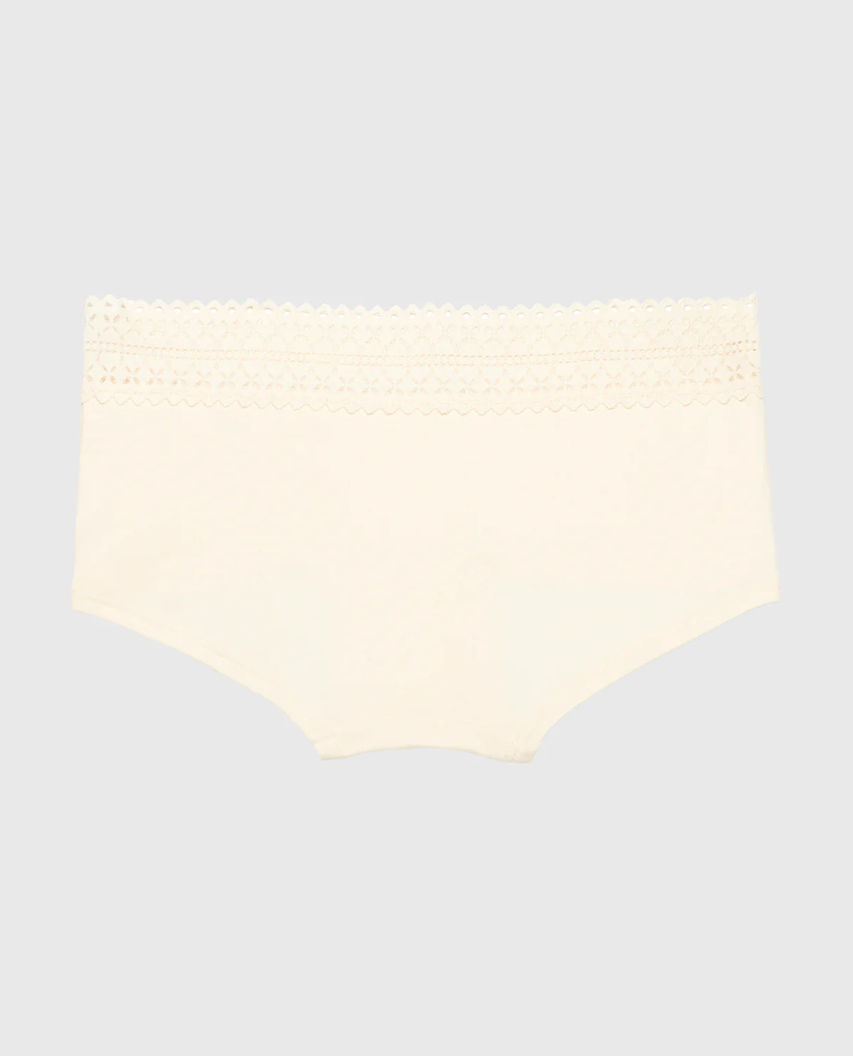Boyshort Panty in Pearled Ivory - Image 5
