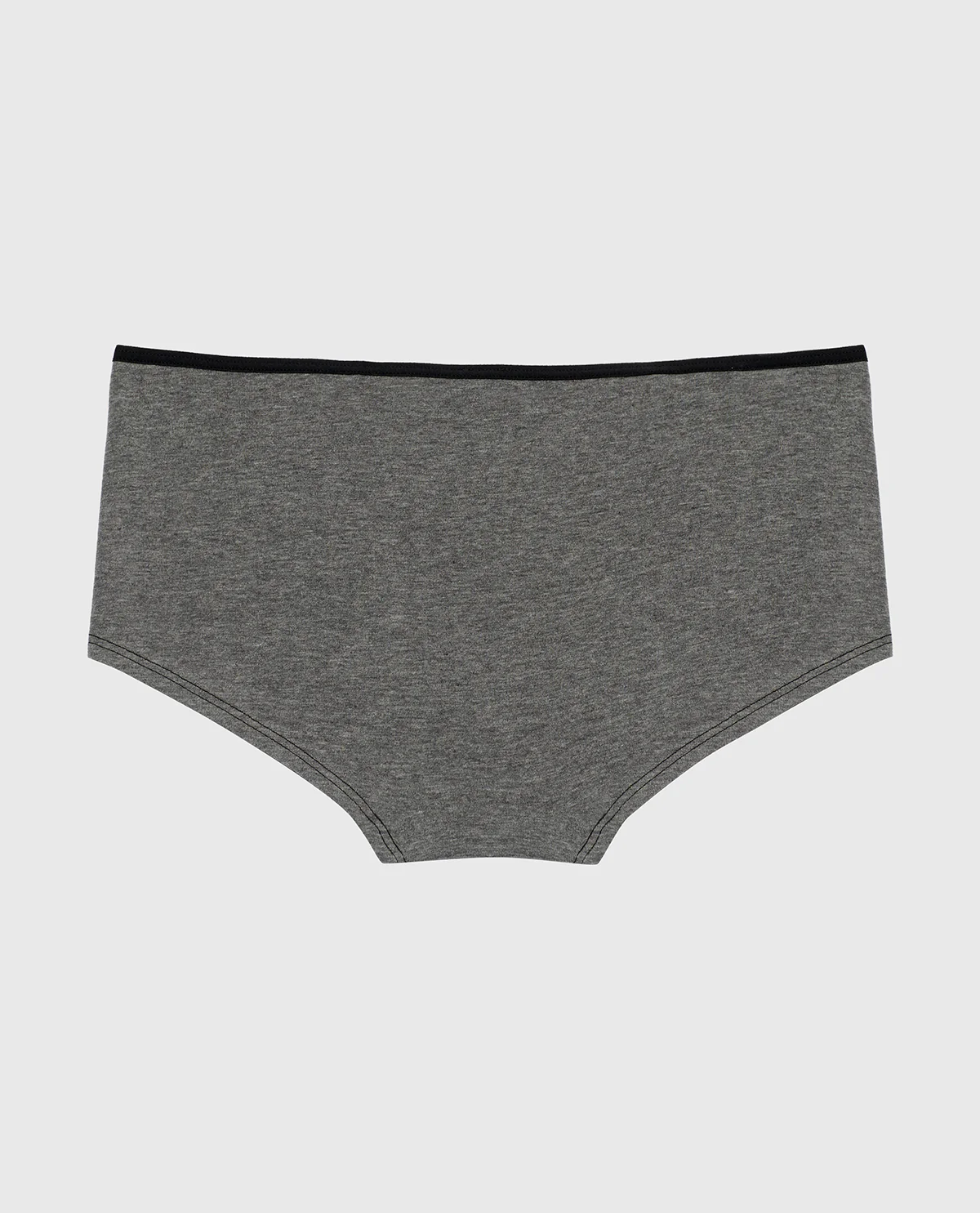 Boyshort Panty in Tuxedo Heather - Image 2