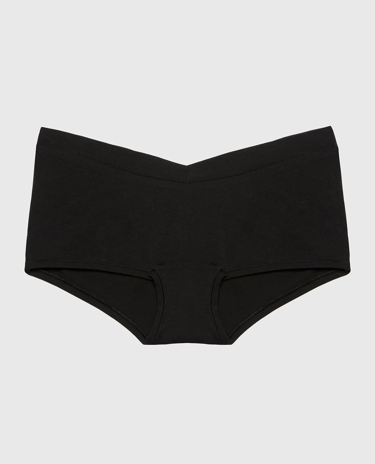 Boyshort Panty Wide Waist in Tuexdo Black - Image 4
