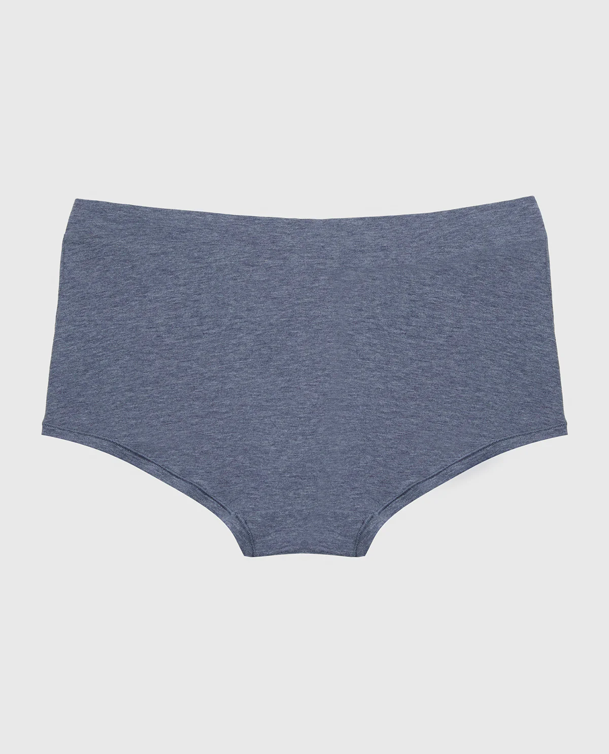 Boyshort Panty Wide Waist in Vintage Indigo Heather - Image 5