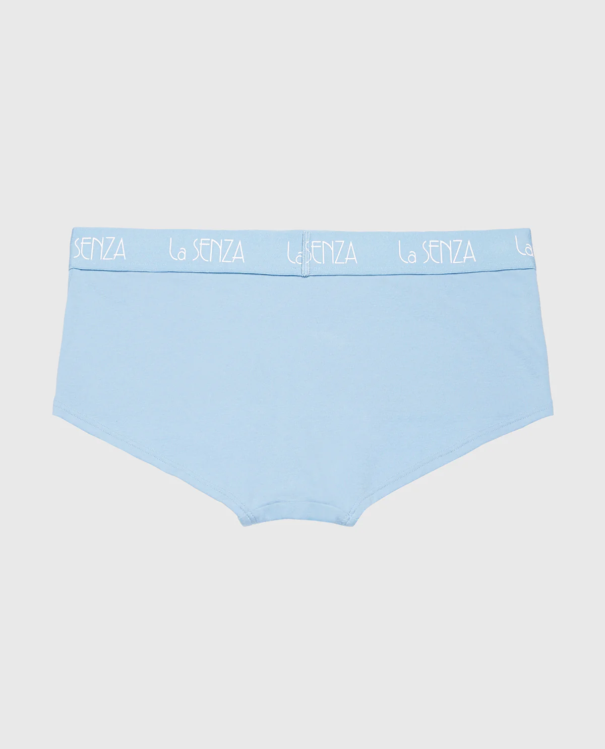 Boyshort Panty with Art Deco Logo in Glacier Lake - Image 5