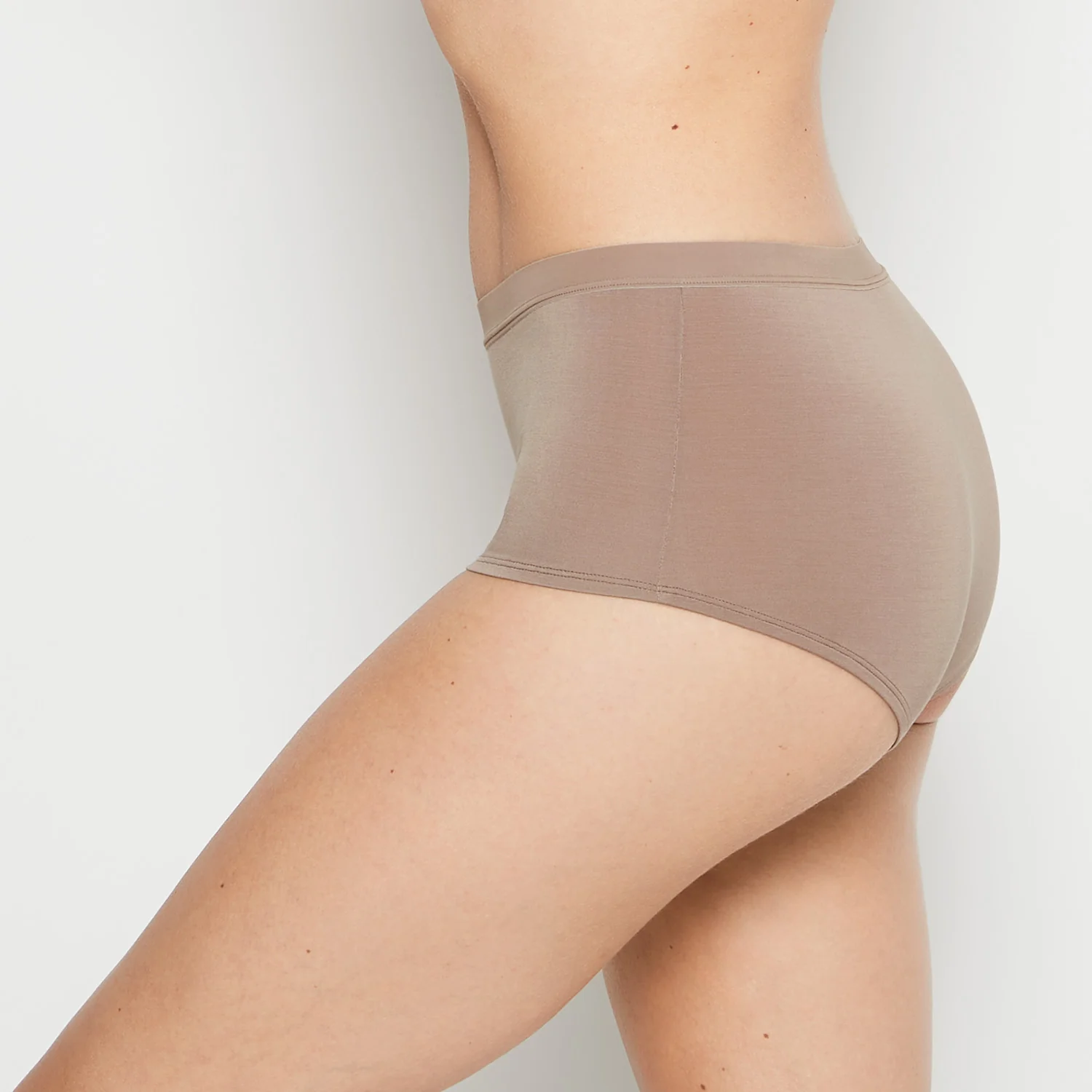 Boyshort Panty With Vanishing Trim in Leafless Tree - Image 2