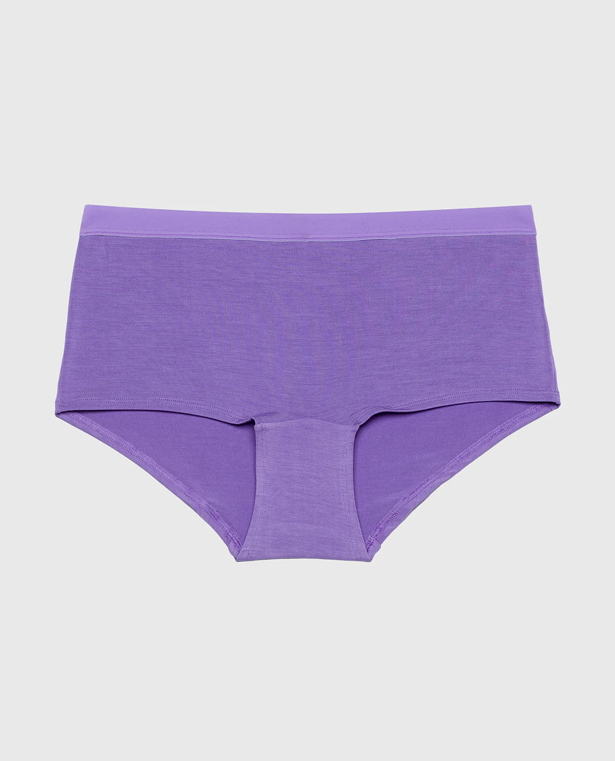 Boyshort Panty With Vanishing Trim in Purple Opulence - Image 4