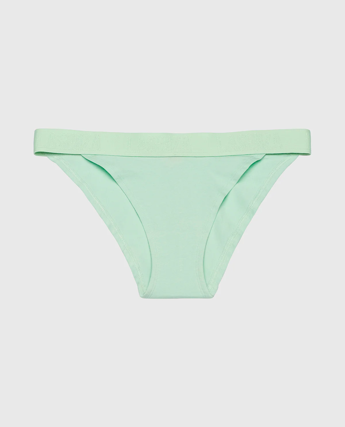 Cheeky Panty with Logo Band in Mist Green - Image 4