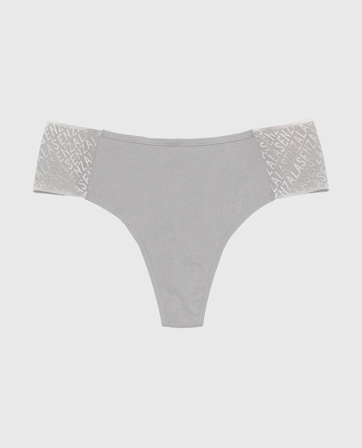 Cheeky Thong Panty with Logo in Skyrocket - Image 4