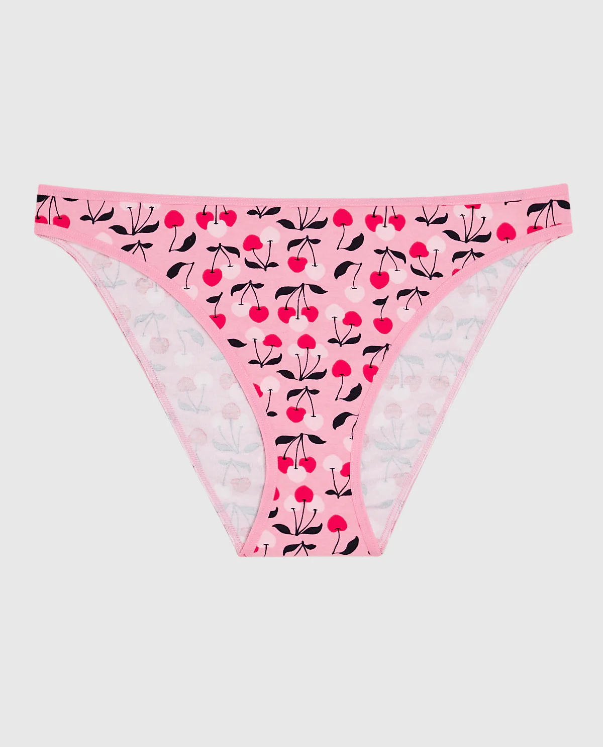 Cotton Bikini Panty in Cherry On Top - Image 5