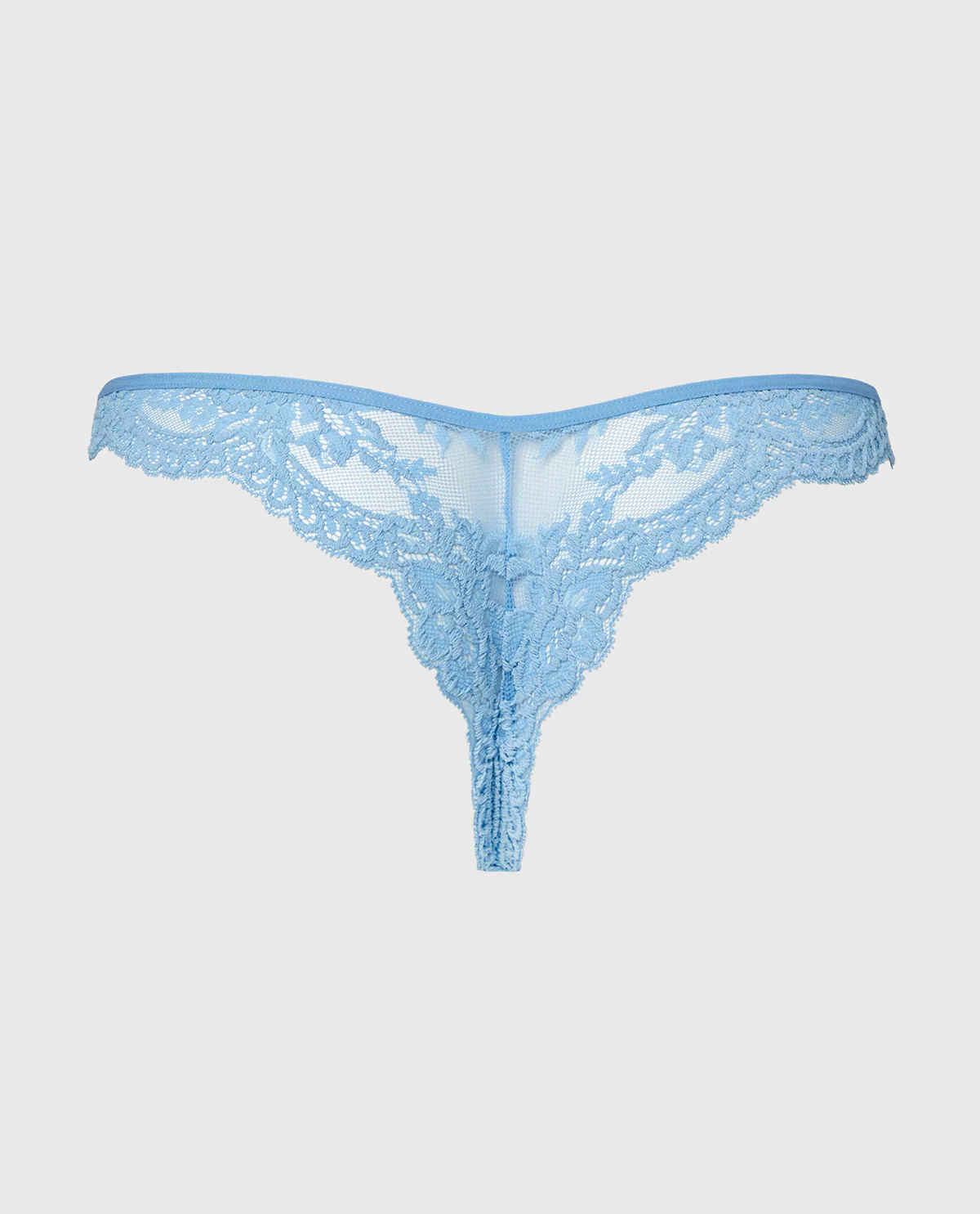 Diva Cheeky Thong Lace Panty in Glacier Lake - Image 5