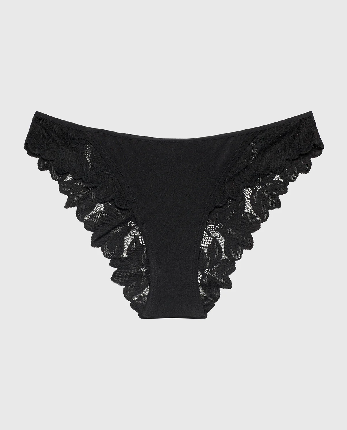 Diva Mini Cheeky Panty in Tuxedo Black - Image 4