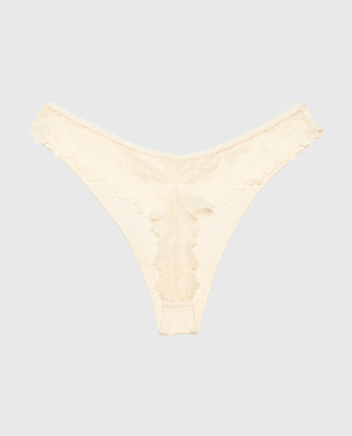 Diva Thong Panty in Pearled Ivory - Image 5