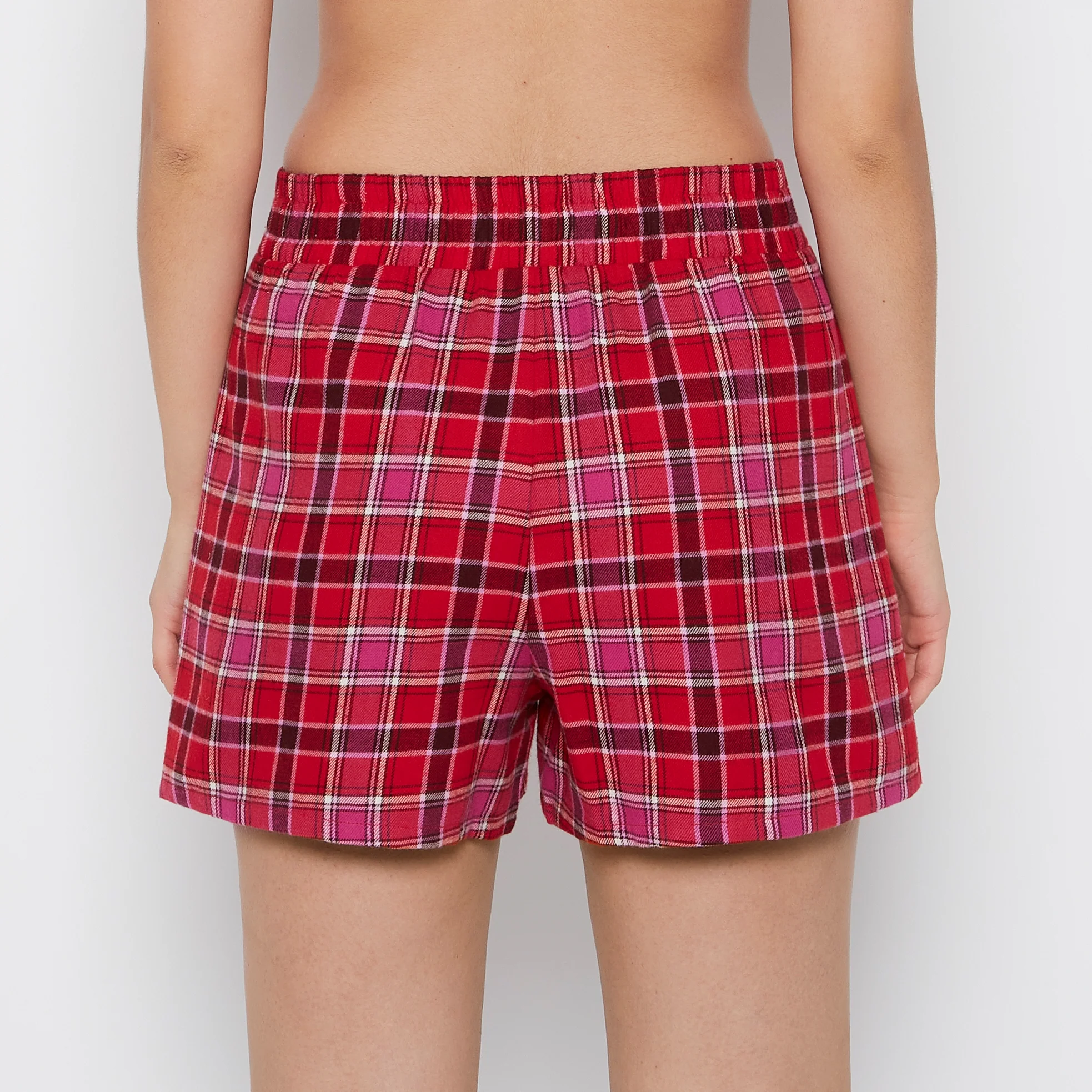 Flannel Boxer Short in Montreal Plaid - Image 3