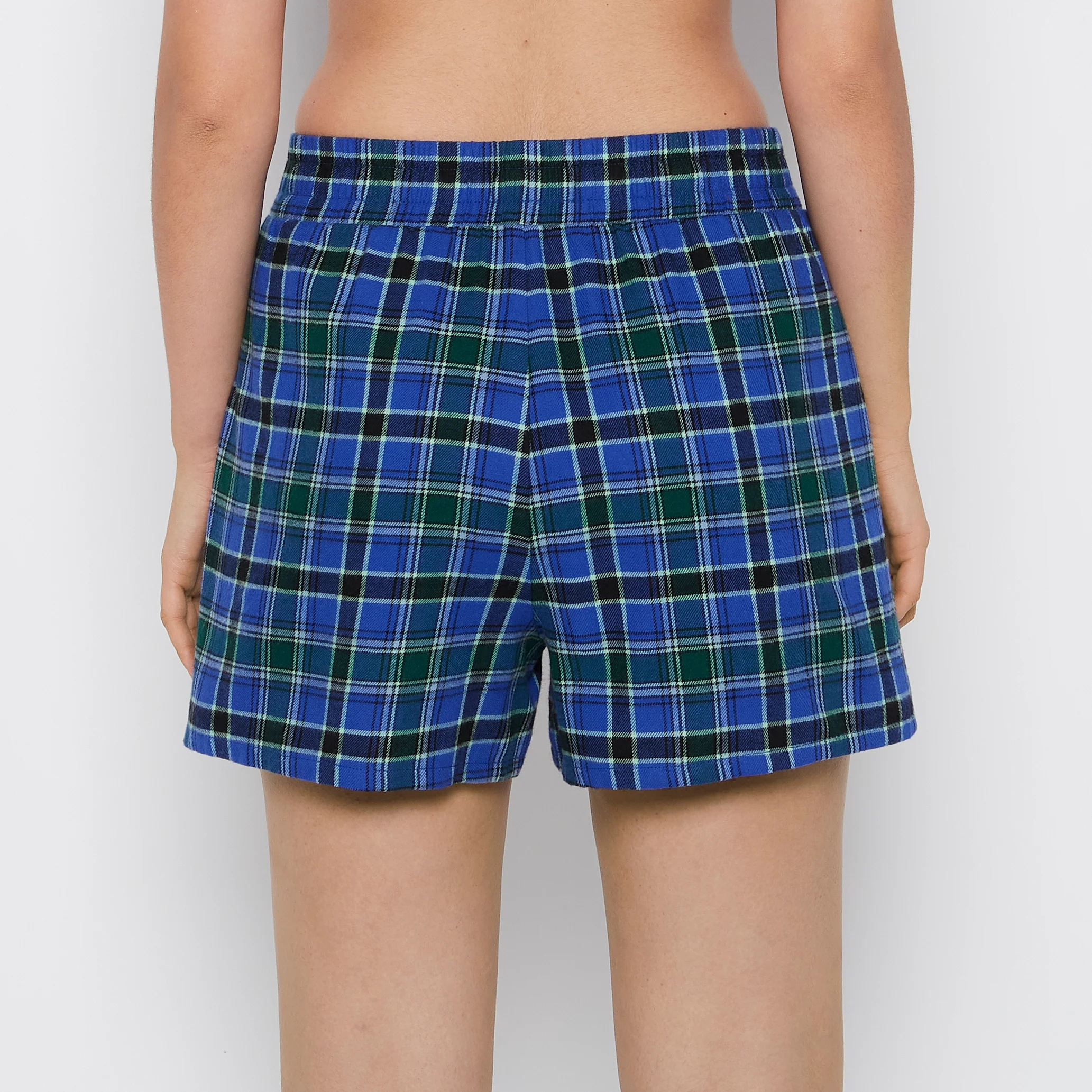 Flannel Boxer Short in Montreal Plaid - Image 3