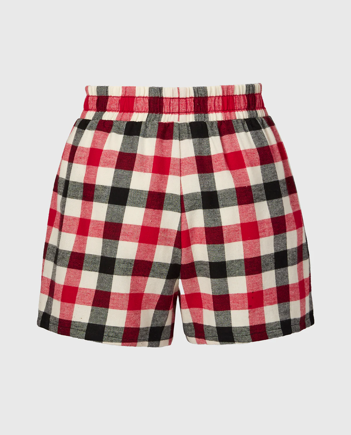 Flannel Boxer Short in Winter Gingham - Image 5
