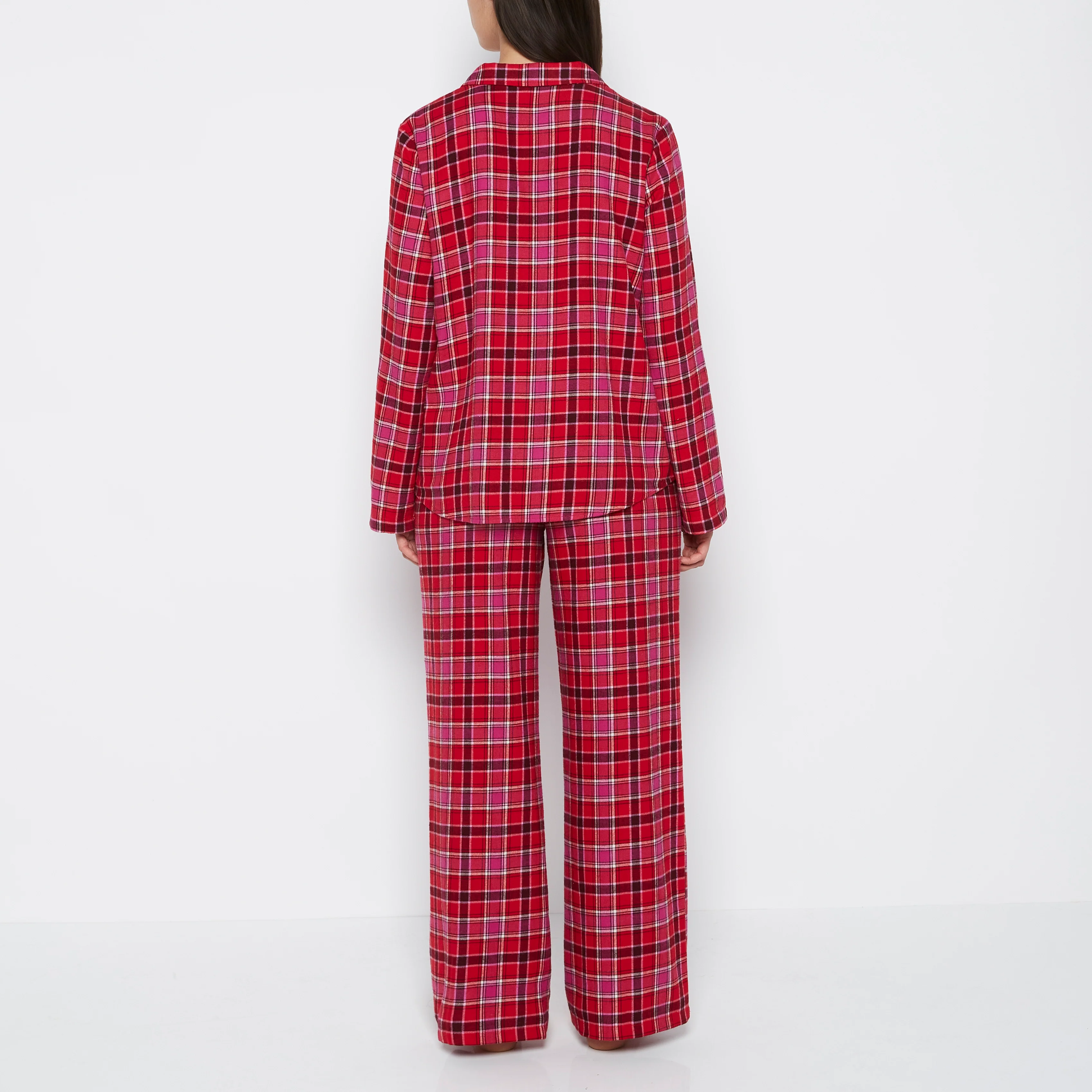 Flannel Sleep Set in Montreal Plaid - Image 3