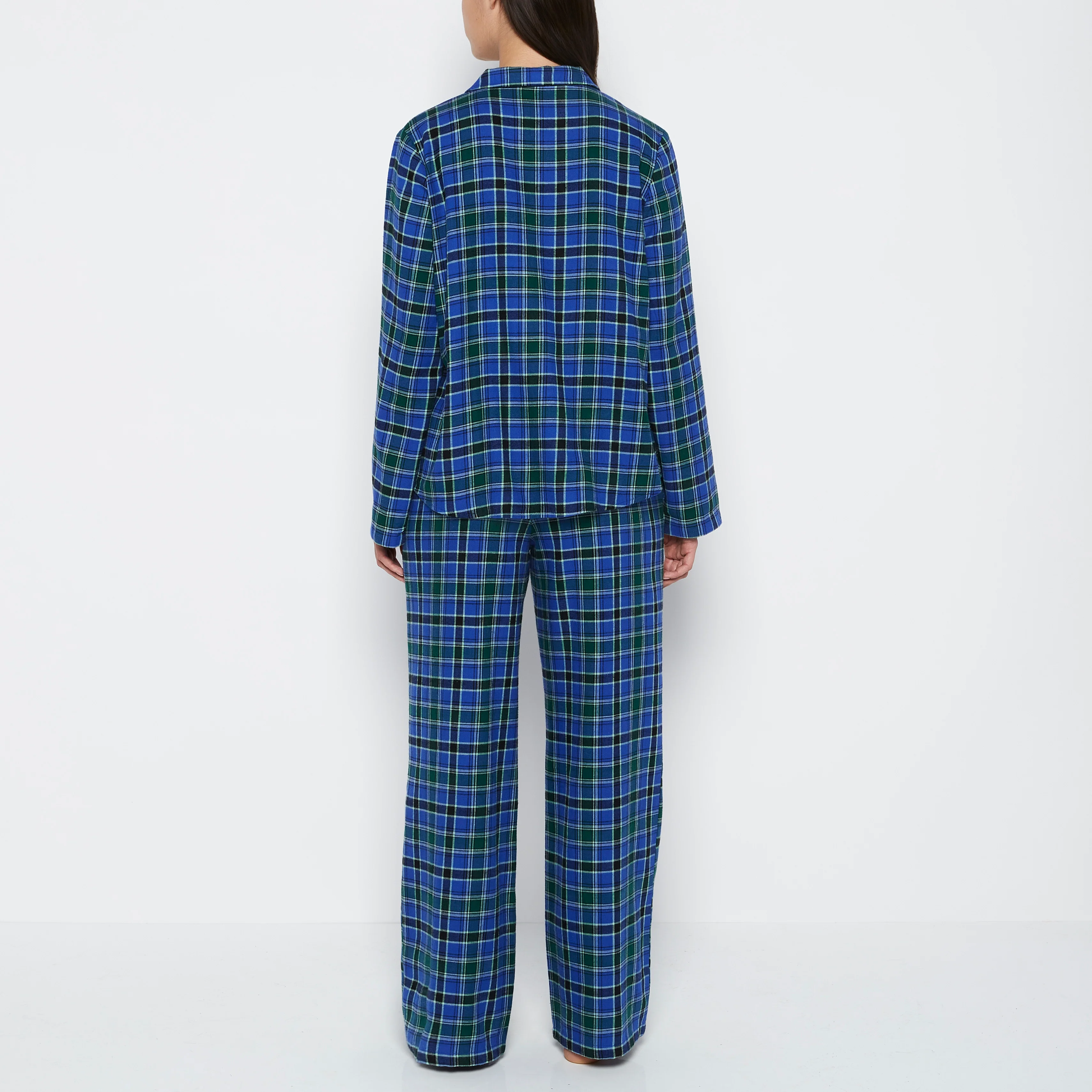 Flannel Sleep Set in Montreal Plaid - Image 3