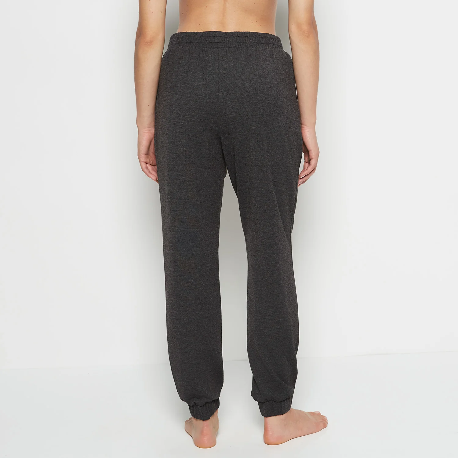 French Terry Sleep Pant in Charcoal Heather - Image 2