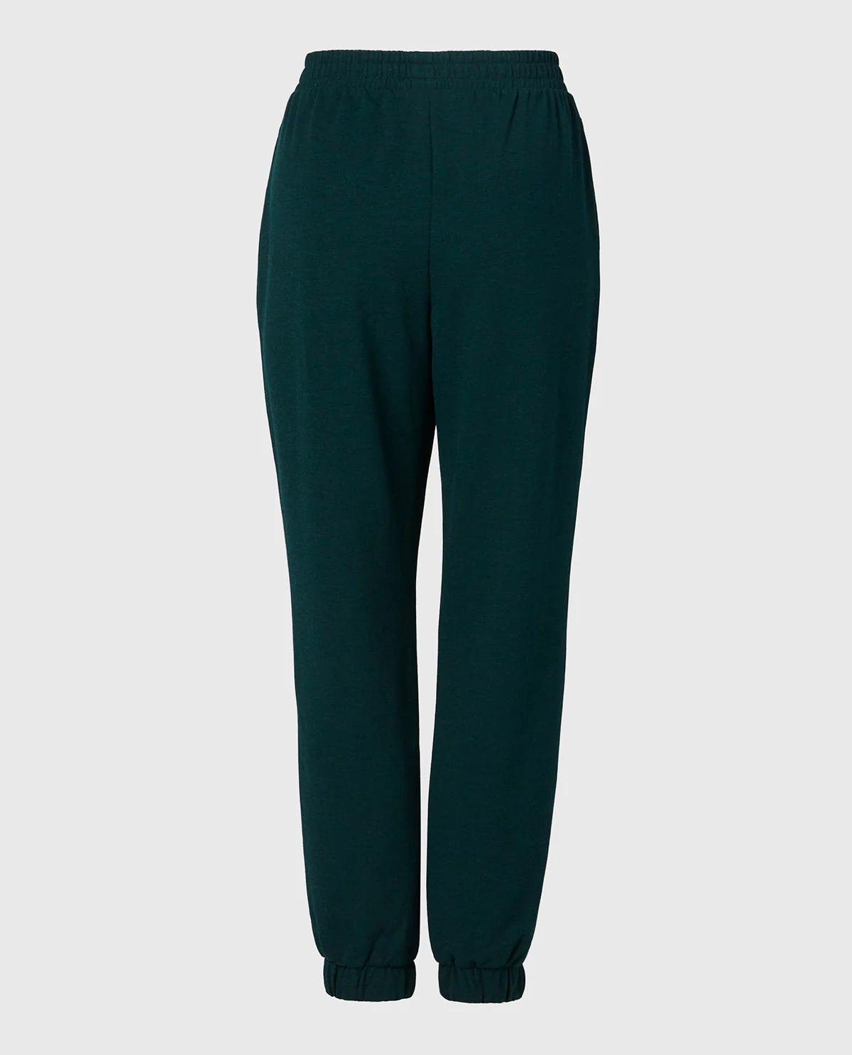 French Terry Sleep Pant in Emerald Green Heather - Image 5