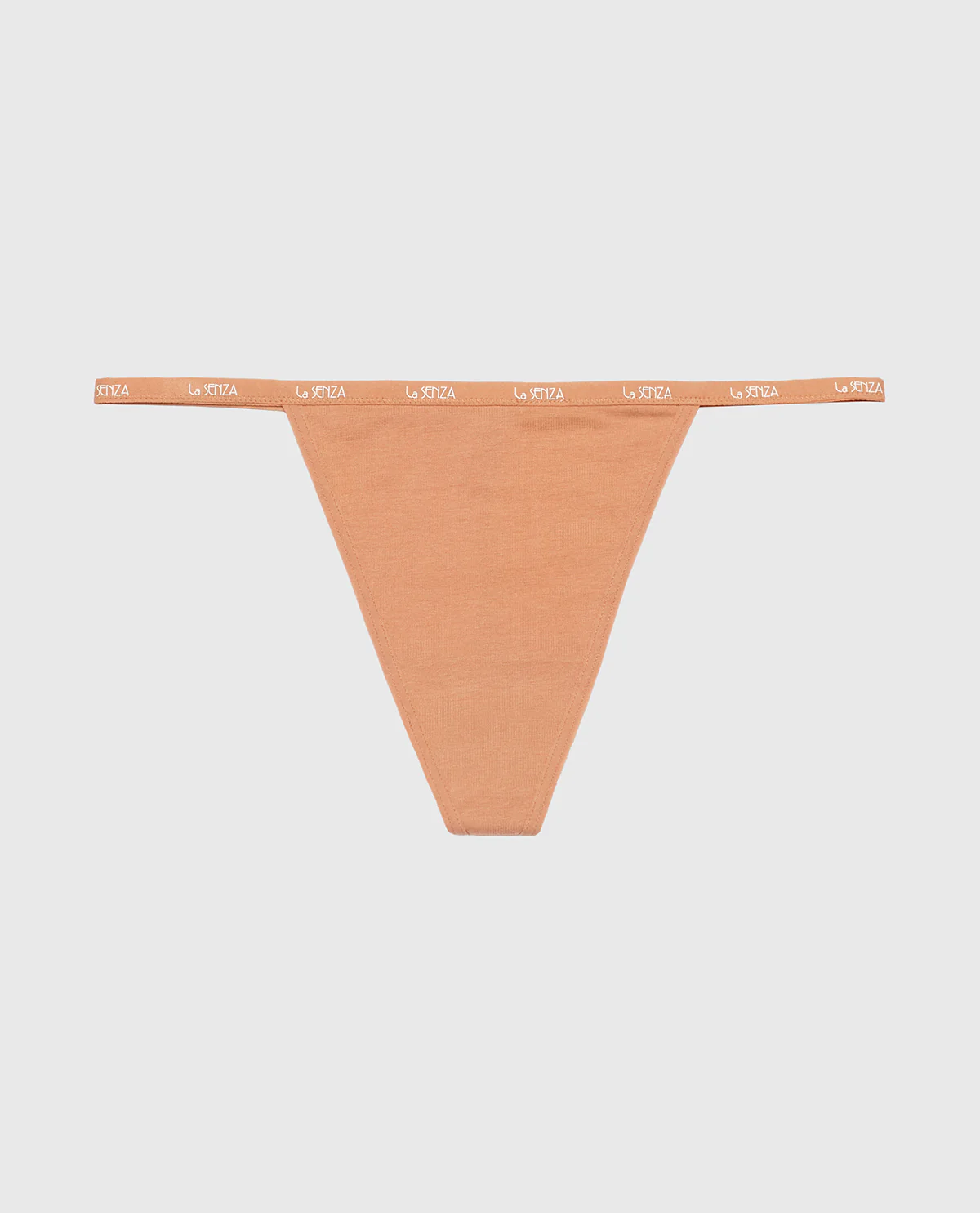 G-Sring Panty with Logo Trim in Cork - Image 4