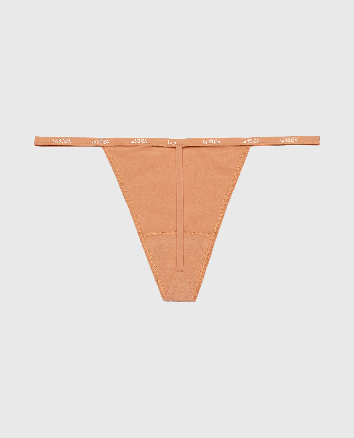 G-Sring Panty with Logo Trim in Cork - Image 5