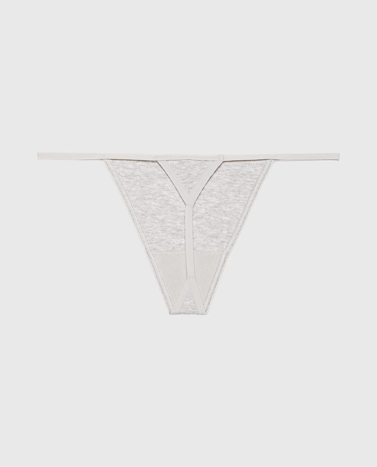 G-String Panty in Cool Gray Heather - Image 5