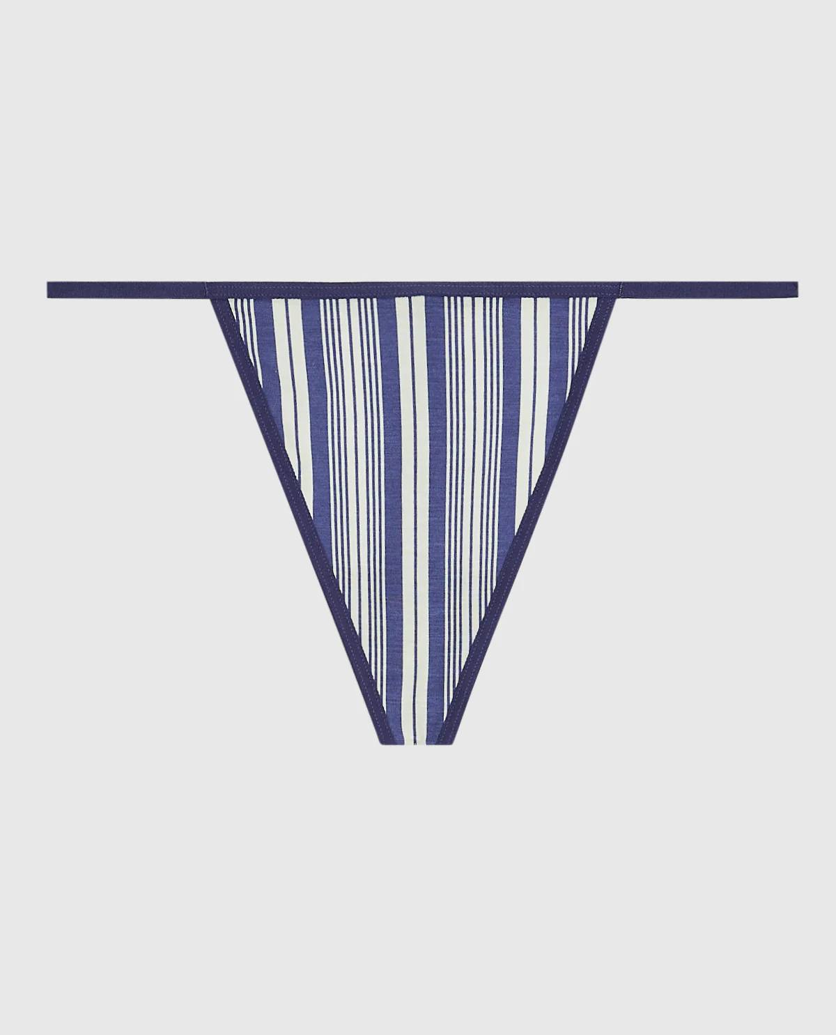 G-String Panty with Bow in Fable Stripe - Image 4