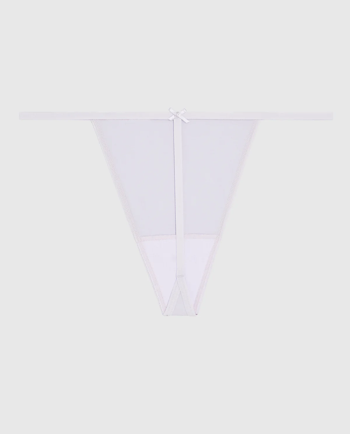 G-String Panty with Bow in Lavender Cake - Image 5