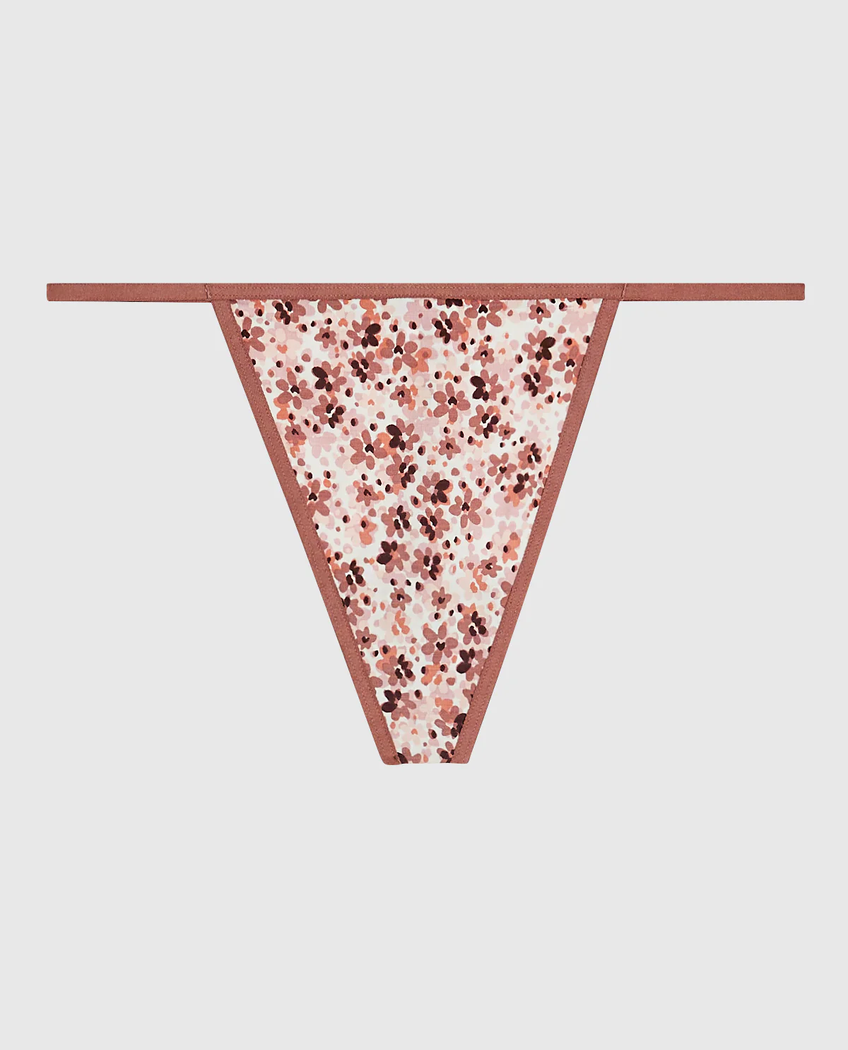 G-String Panty with Bow in Spring Floral - Image 4