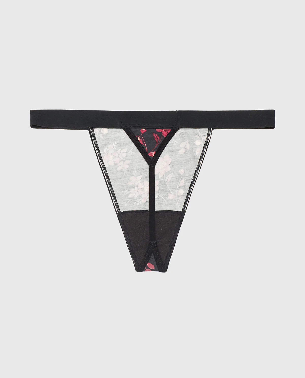 G-String Panty With Vanishing Trim in Goddess Floral - Image 5