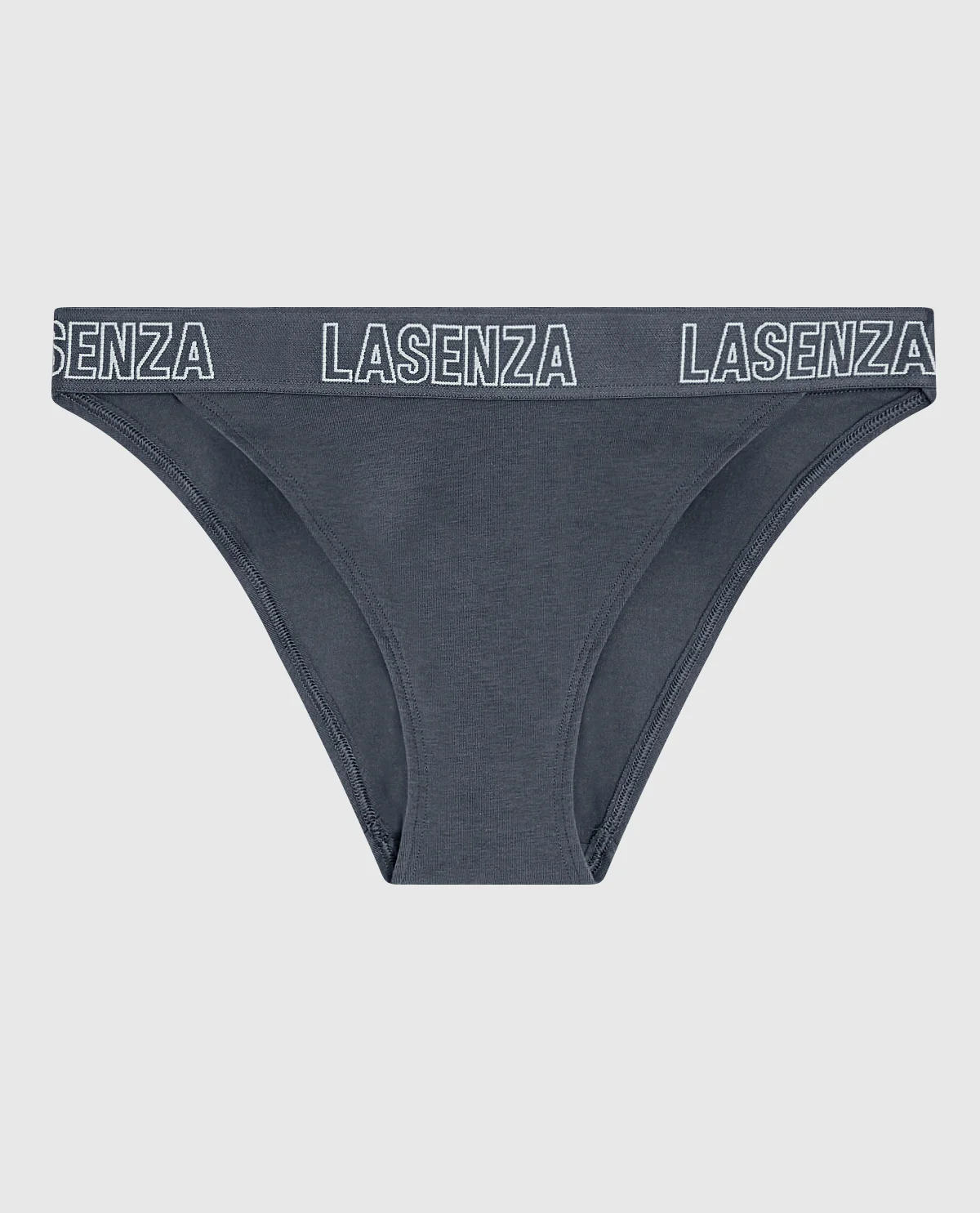 High Leg Cheeky Logo Panty in Stormy Weather - Image 4