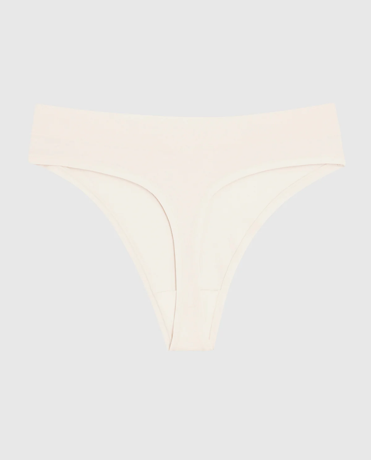 High Leg Thong Panty in Ivory Dawn - Image 5