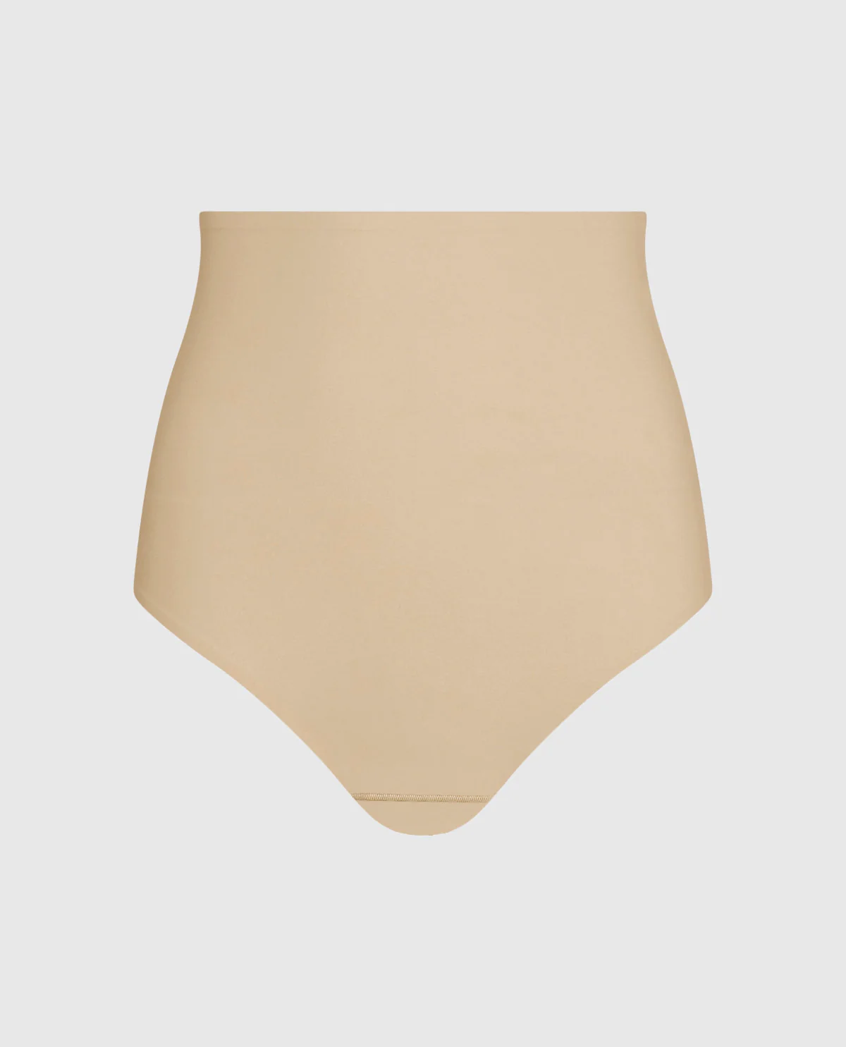 High Waist Smoothing Brief in Rosetan - Image 4