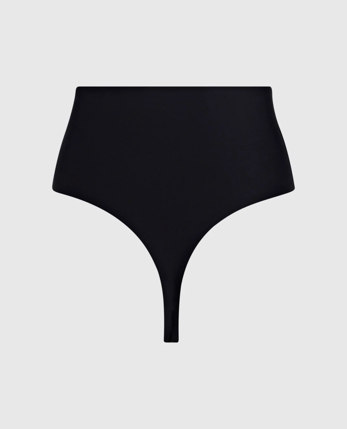 High Waist Smoothing Thong in Black - Image 7
