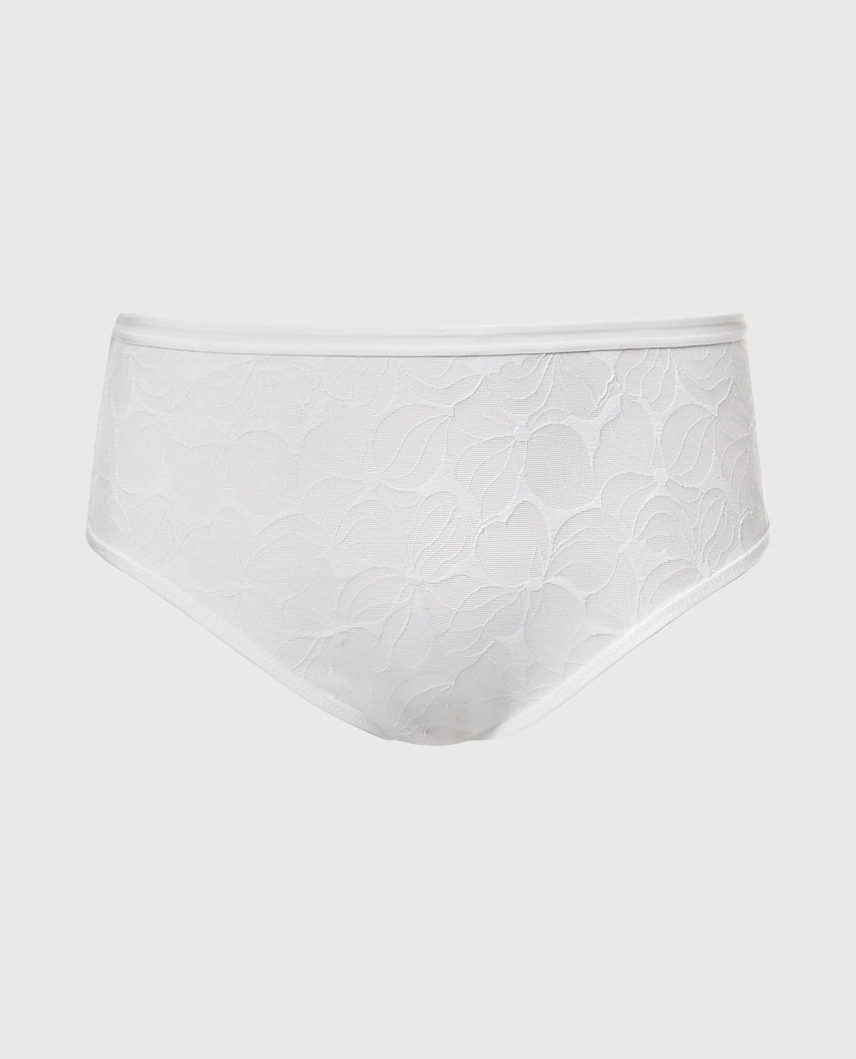 High-Waisted Lined Brief in Powdered Sugar - Image 4