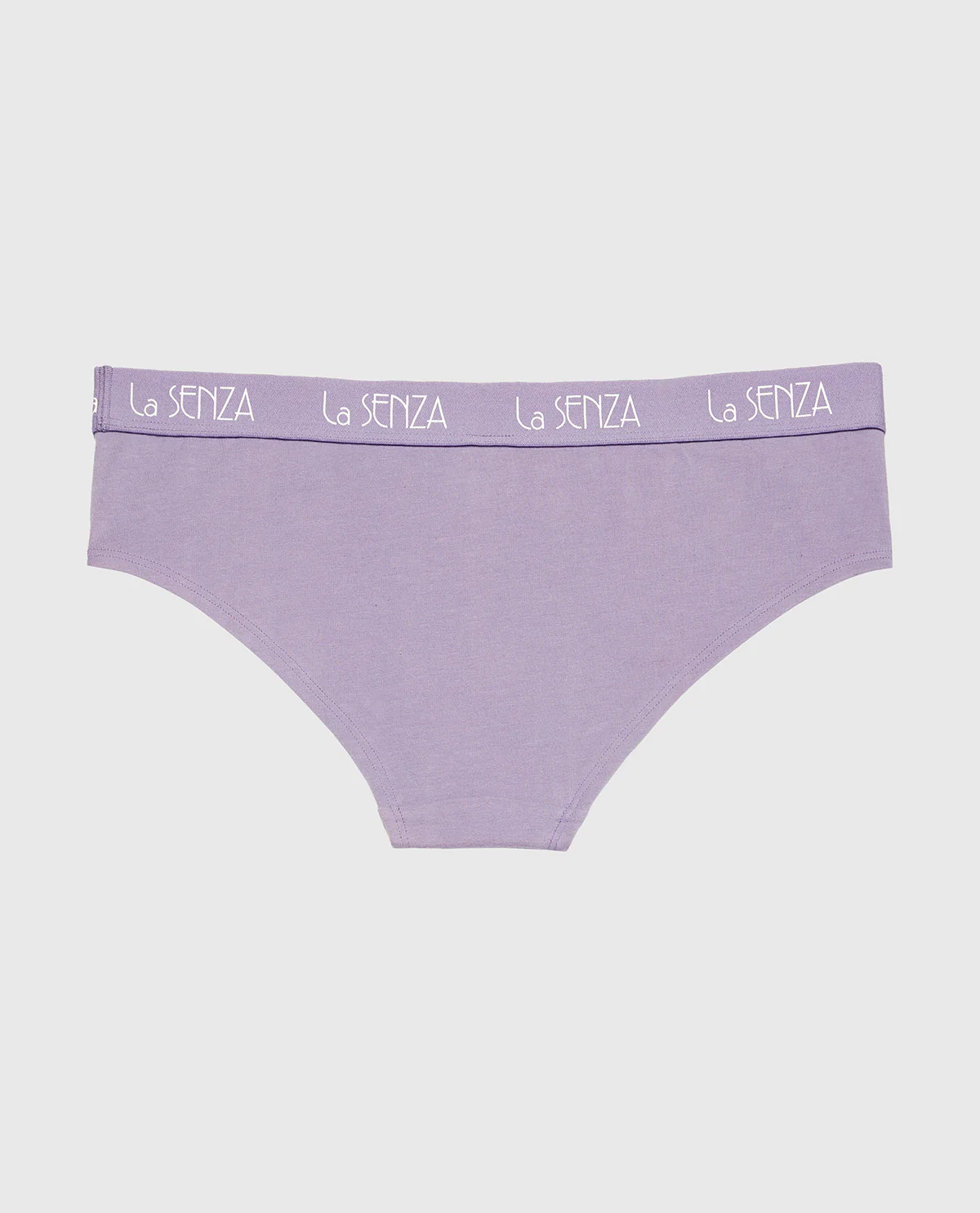 Hipster Cotton Panty with Art Deco Logo Band in Purple Haze - Image 5