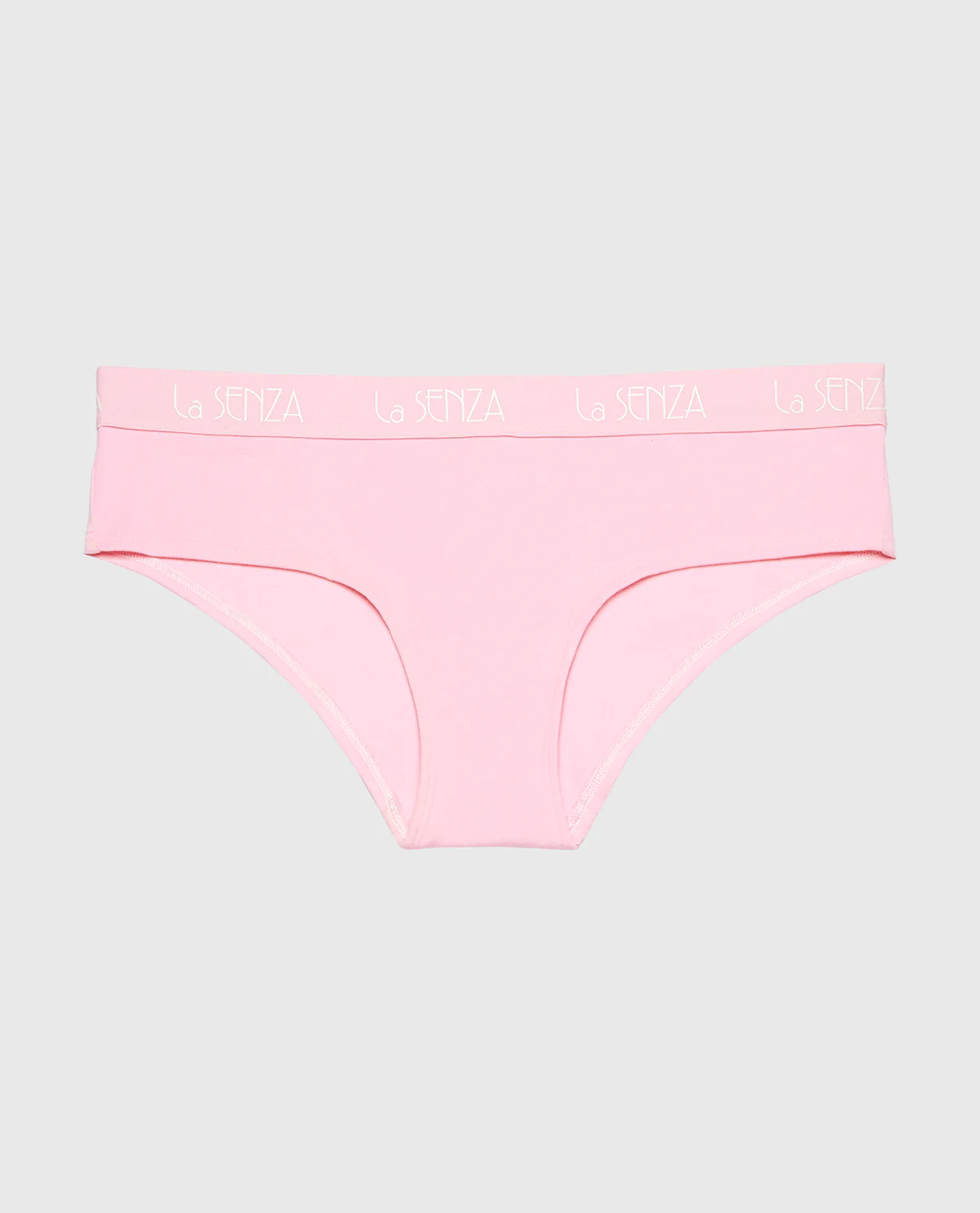 Hipster Cotton Panty with Art Deco Logo Band in Sweet Dream - Image 4
