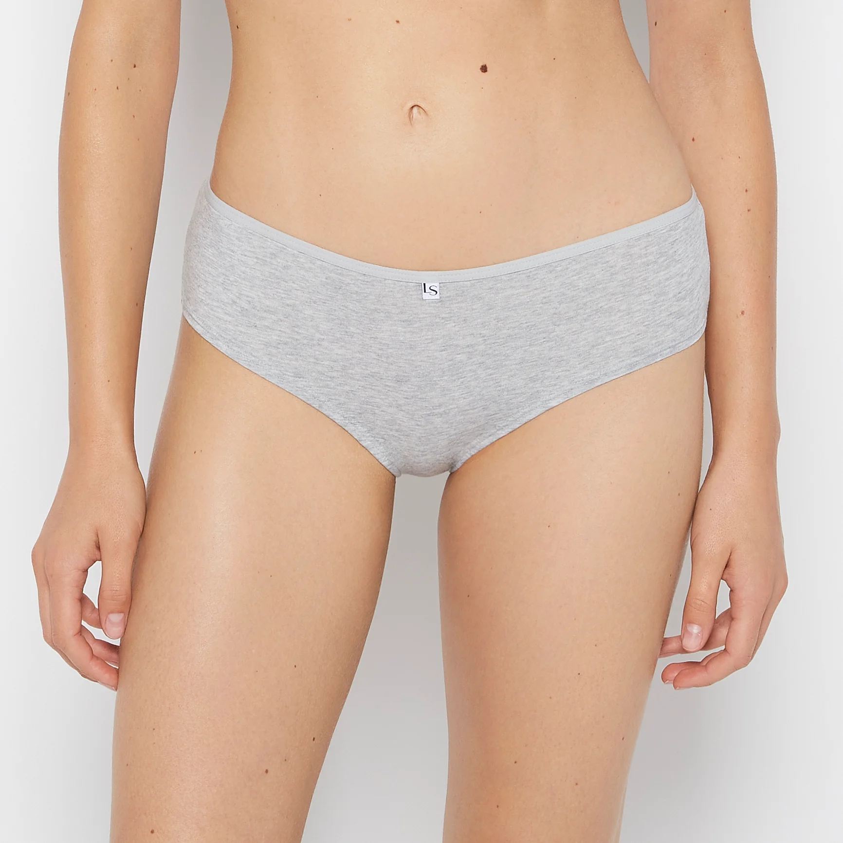 Hipster Panty in Cool Gray Heather
